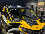 Photo of Maverick "R" Vented Glass Windshield with Wipers by Moto Armor - Premium for UTVs / Side by Sides
