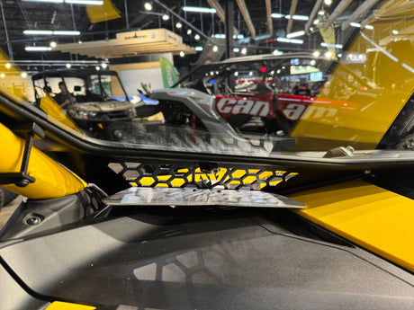 Photo of Maverick "R" Vented Glass Windshield with Wipers by Moto Armor - Premium for UTVs / Side by Sides