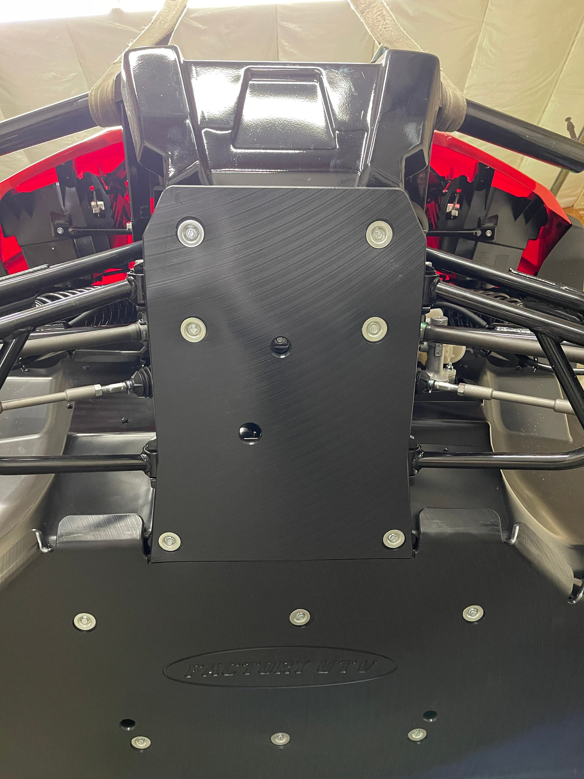 Photo of Honda Pioneer 1000-6 UHMW Skid Plate by Factory UTV - Premium Skid Plates for UTVs / Side by Sides