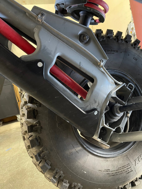 Photo of Polaris RZR Turbo R / Pro S UHMW Trailing Arm Guards by Factory UTV - Premium Trailing Arm Guards for UTVs / Side by Sides