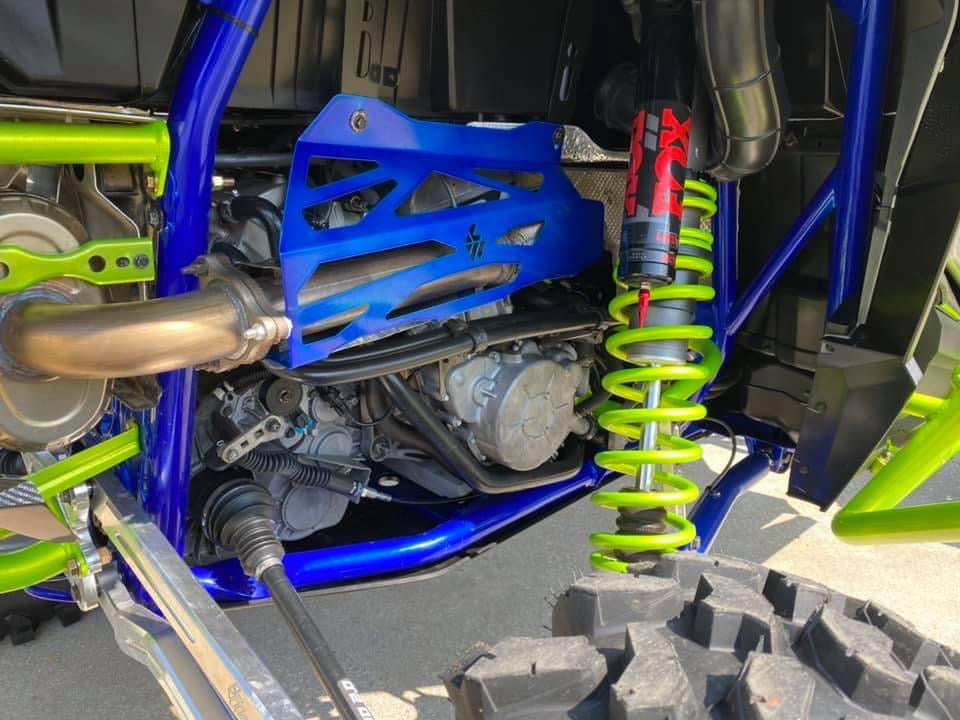 Photo of Exhaust Cover for RZR Turbo/Turbo S by L&W Fab - Premium Exhaust Covers for UTVs / Side by Sides