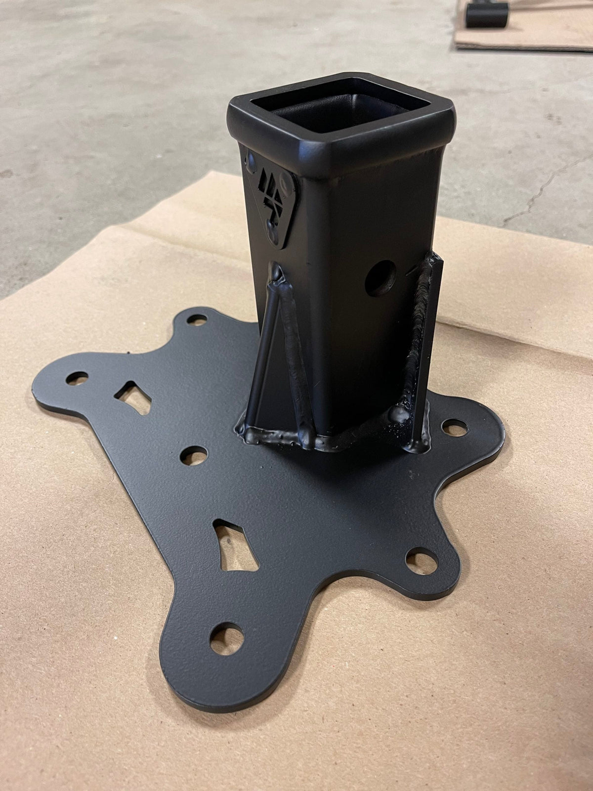 Photo of TURBO S- Receiver Hitch Plate for L&W Bumper by L&W Fab - Premium Receivers & Hitches for UTVs / Side by Sides