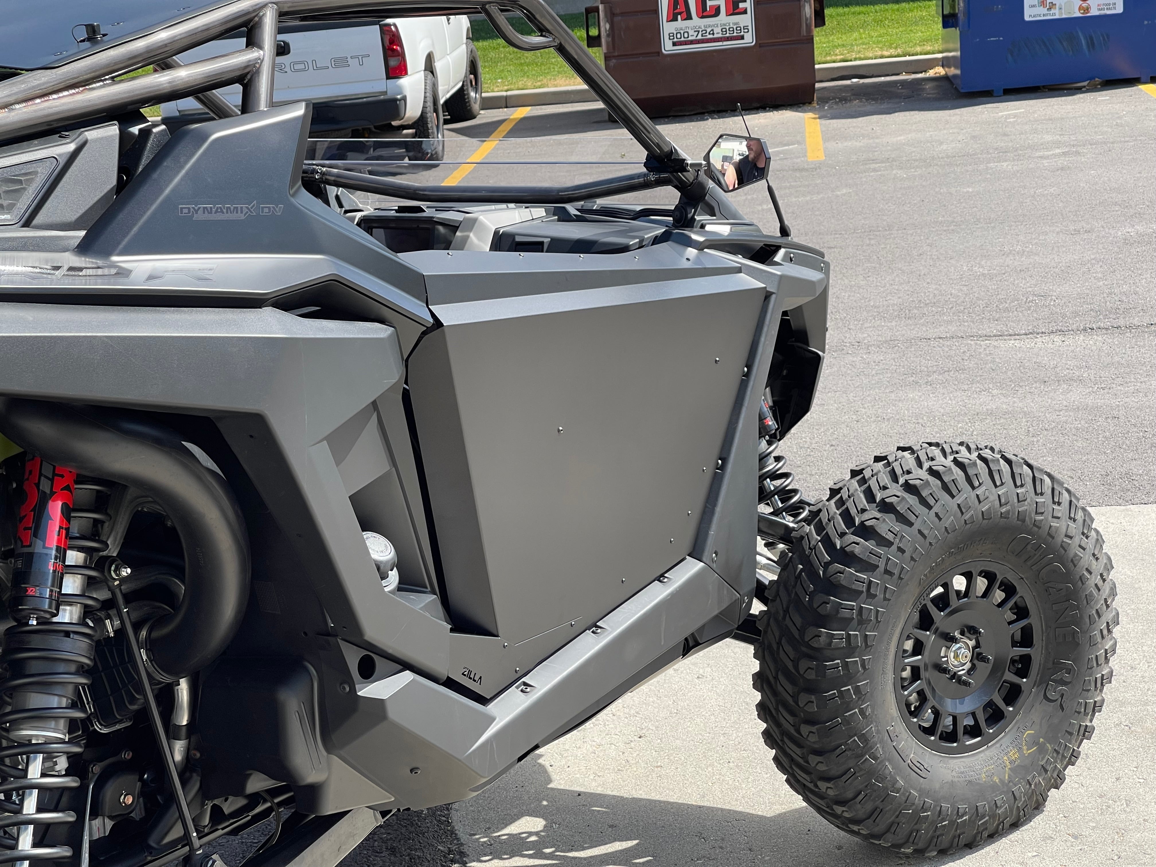 Photo of Aluminum Doors for RZR PRO XP, PRO R, TURBO R (Two Seat) by UTVZILLA - Premium for UTVs / Side by Sides