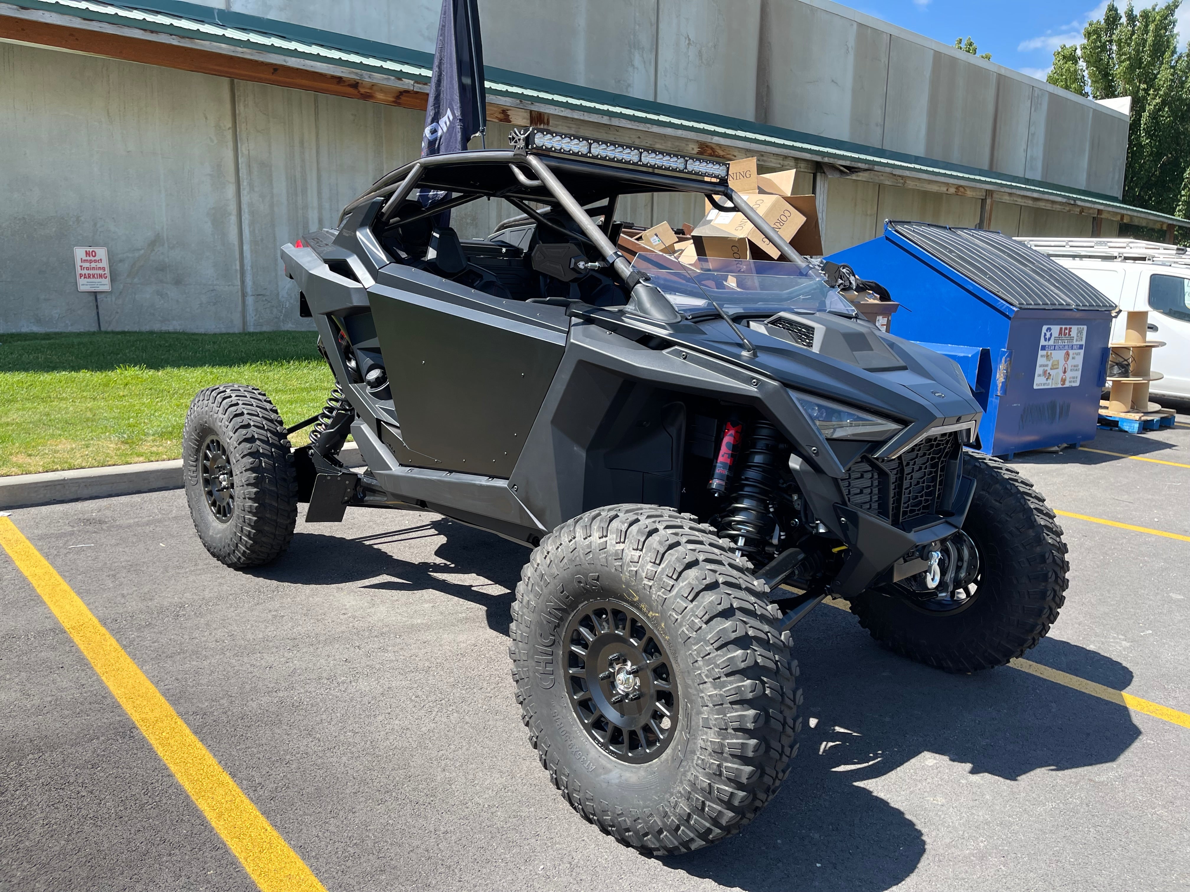 Photo of Aluminum Doors for RZR PRO XP, PRO R, TURBO R (Two Seat) by UTVZILLA - Premium for UTVs / Side by Sides
