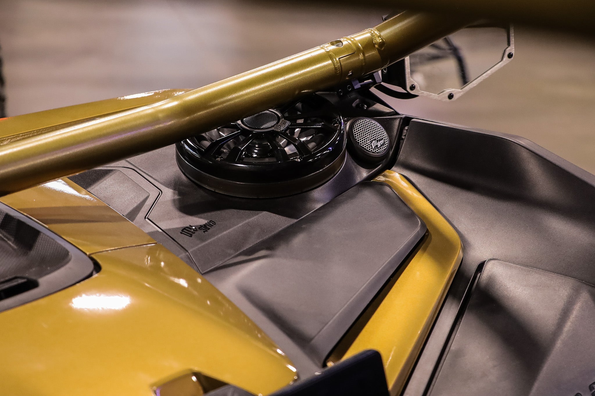 UTV Stereo - Can-Am Maverick R 6.5" Dash Panel Speaker Mounts | UTVS-R-DP65