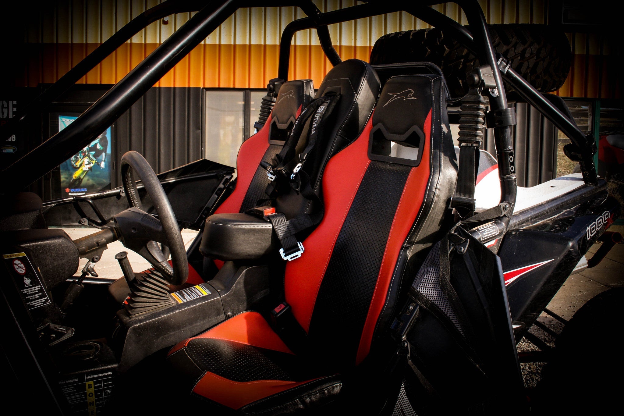 Photo of Wildcat 1000 2 Seater Bump Seat (2012-2020) by UTV Mountain Accessories - Premium Bump Seats for UTVs / Side by Sides