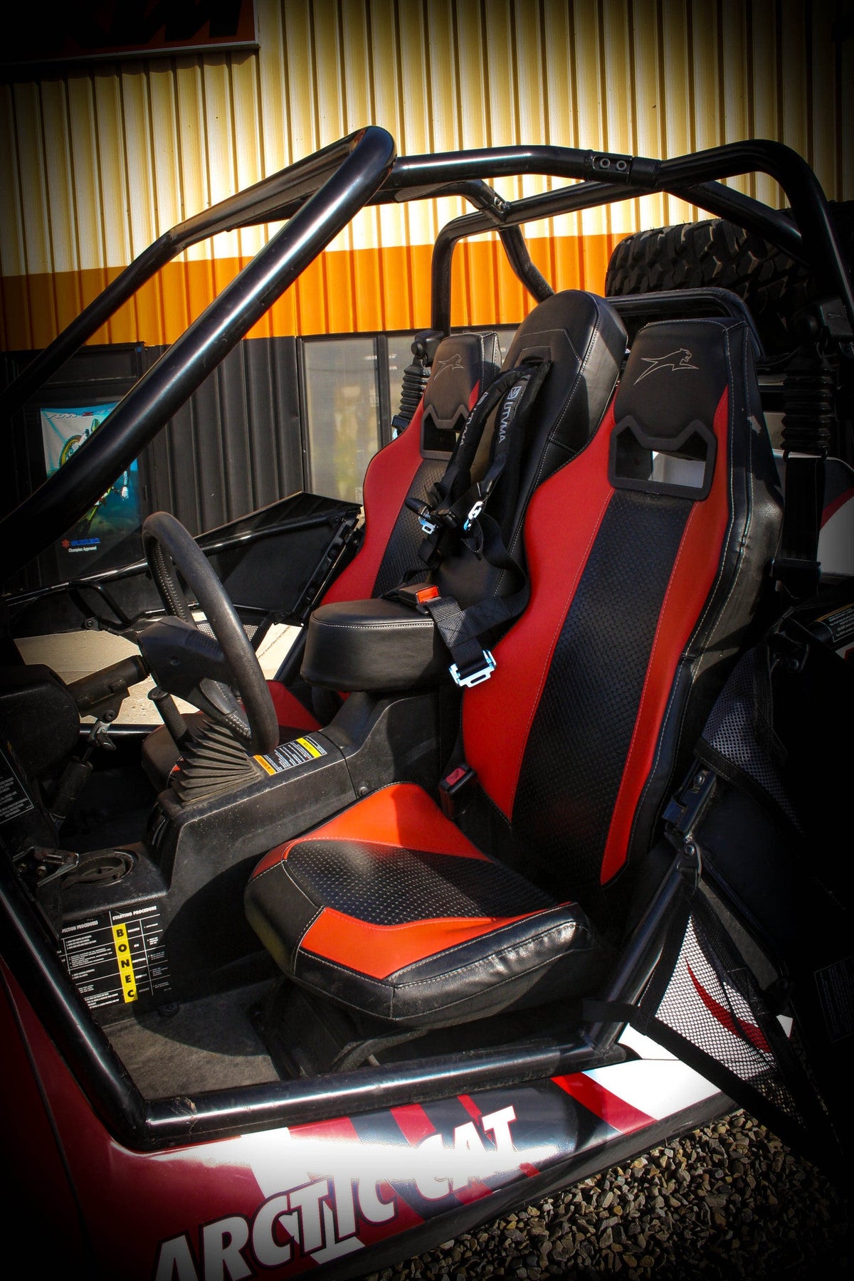 Photo of Wildcat 1000 2 Seater Bump Seat (2012-2020) by UTV Mountain Accessories - Premium Bump Seats for UTVs / Side by Sides