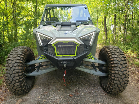 Photo of PRO Grille WITH Lightbar by L&W Fab - Premium Accessories for UTVs / Side by Sides