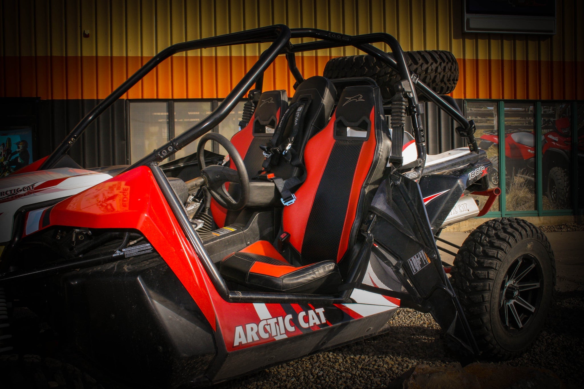 Photo of Wildcat 1000 2 Seater Bump Seat (2012-2020) by UTV Mountain Accessories - Premium Bump Seats for UTVs / Side by Sides