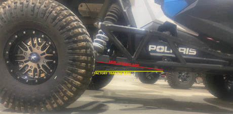 Photo of Turbo S- Steel High Clearance HD Trailing Arms by L&W Fab - Premium Trailing Arm for UTVs / Side by Sides