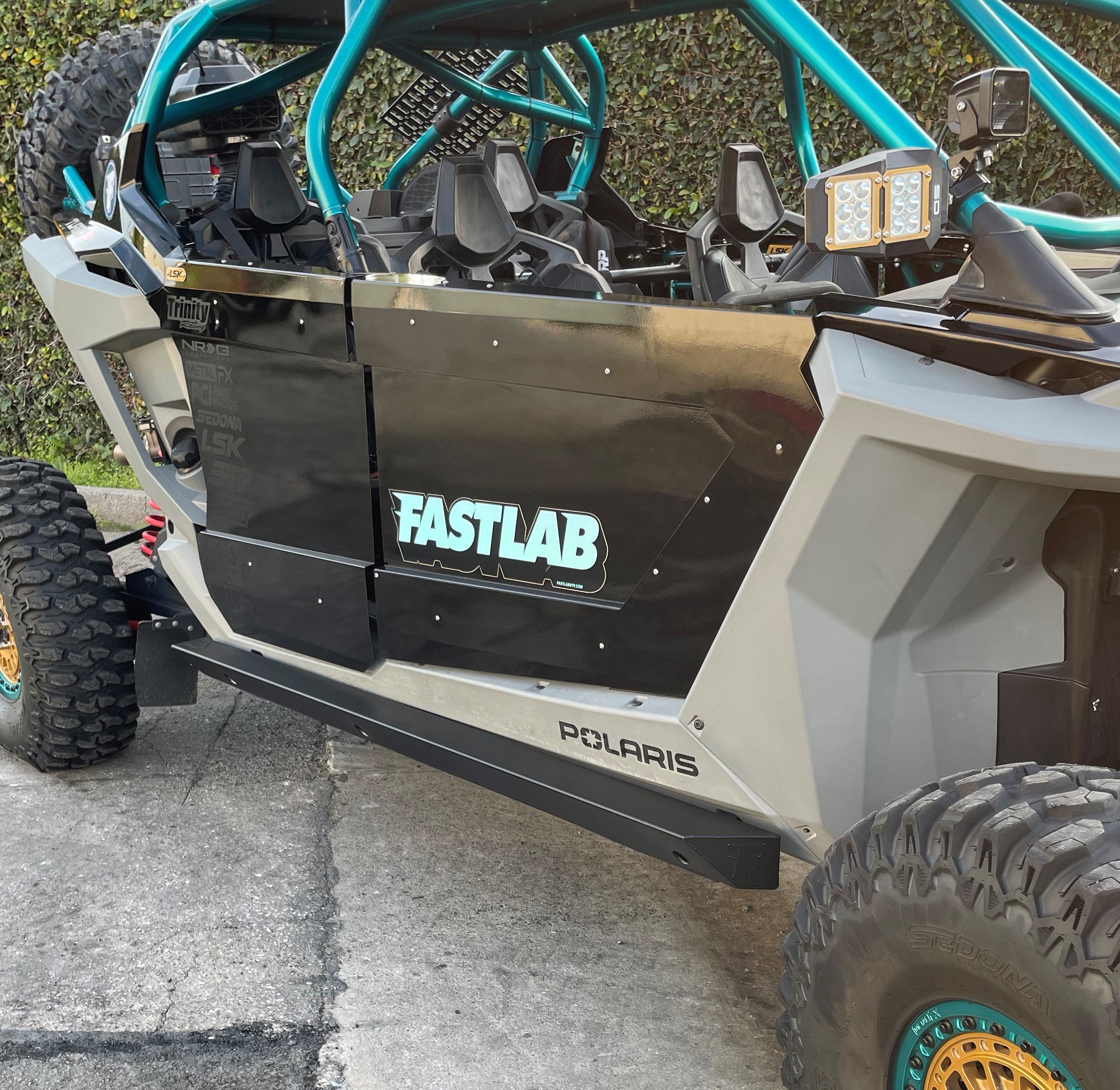 Photo of Polaris RZR Pro R / Turbo R / Pro XP 4-Seat Rock Slider Steps by FastLab UTV - Premium for UTVs / Side by Sides