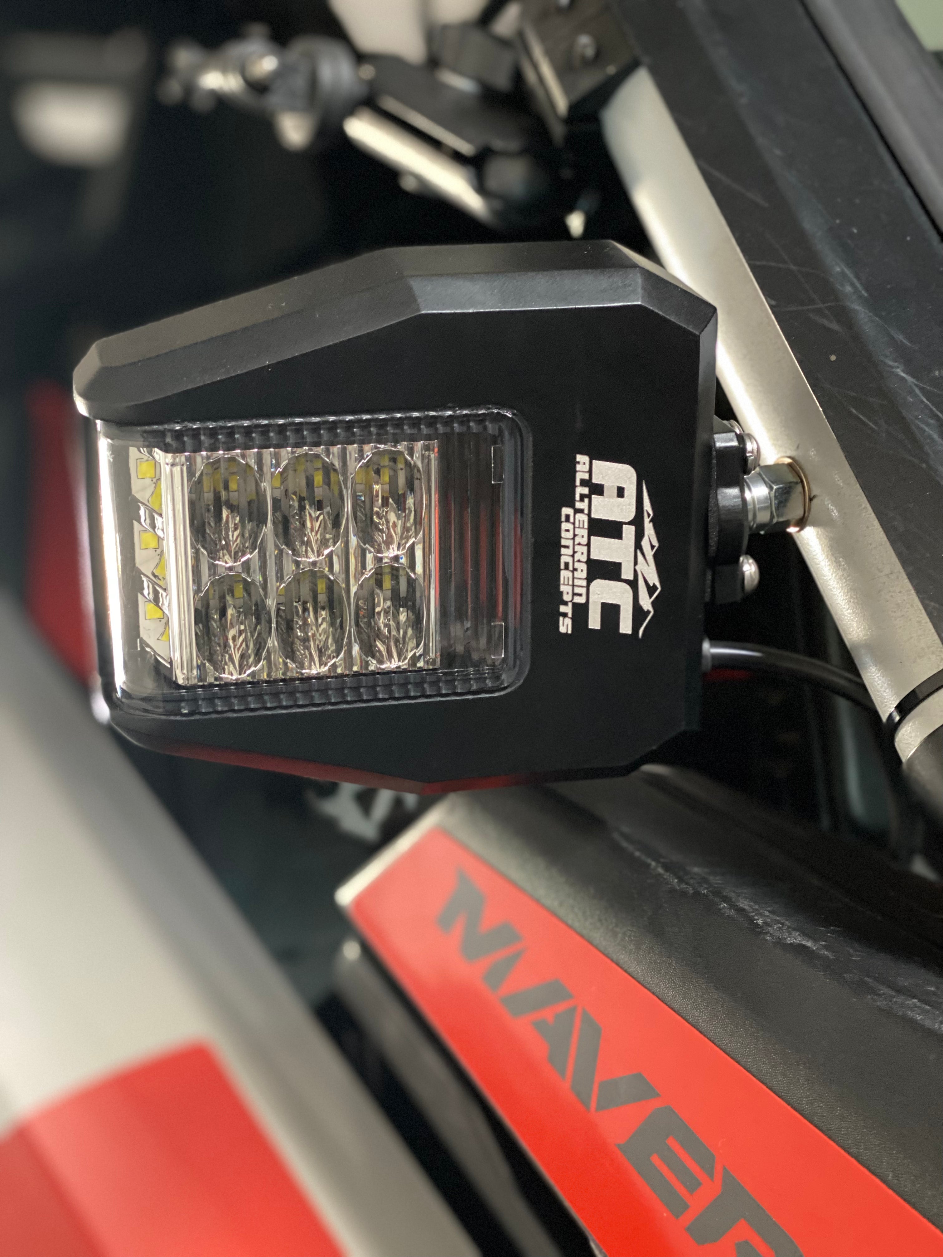 Photo of ATC Side-Winder Series Mirrors by All Terrain Concepts - Premium Mirrors for UTVs / Side by Sides