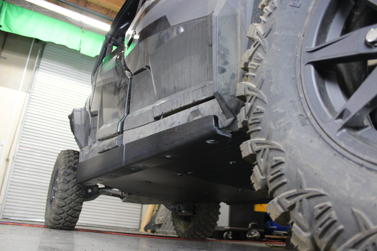 Photo of Polaris General XP 4 1000 UHMW Rock Sliders by Factory UTV - Premium Rock Sliders for UTVs / Side by Sides