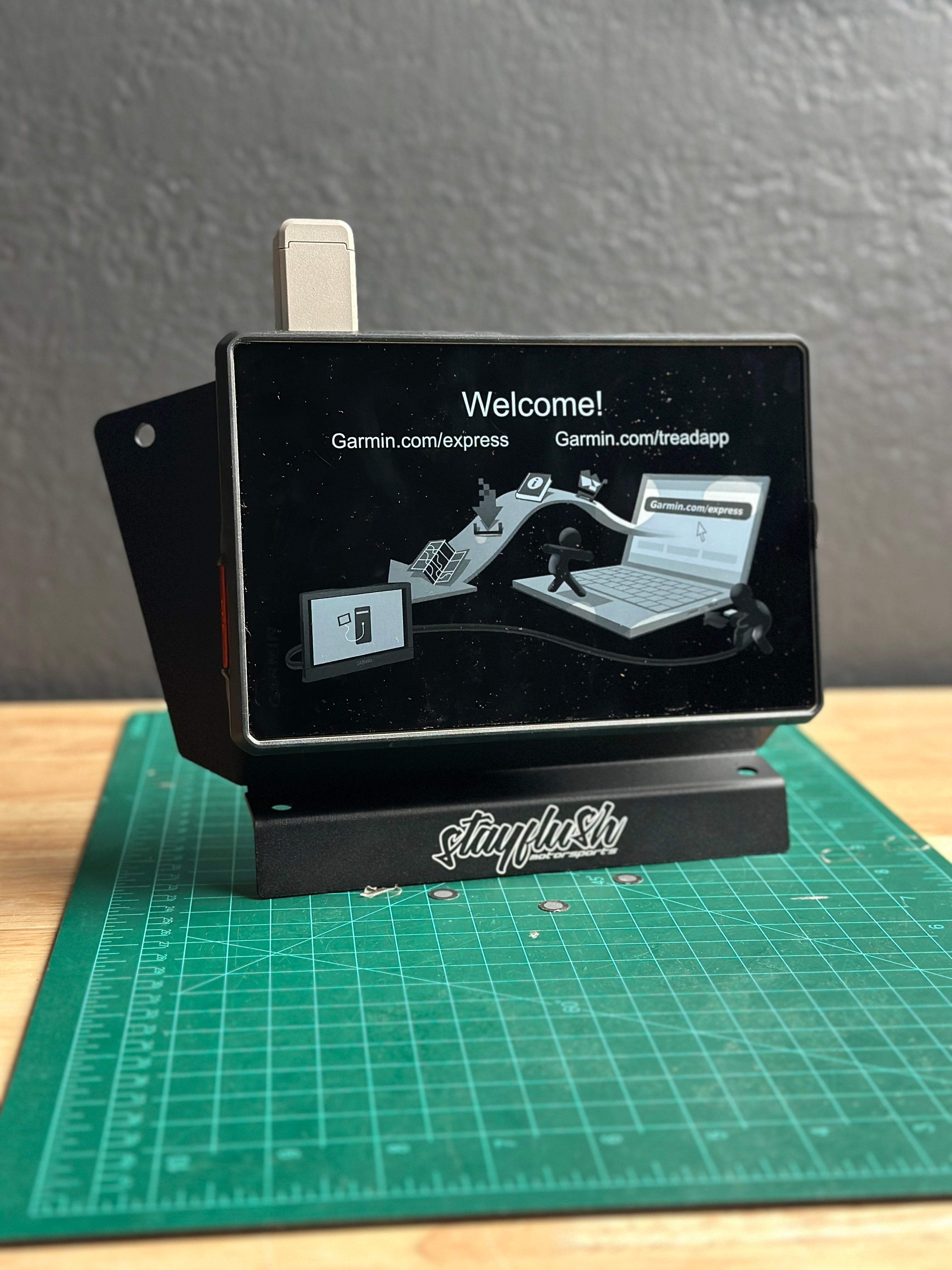 Photo of SFM Pro/ProR Universal Tablet Mount by StayFlush Motorsports - Premium for UTVs / Side by Sides