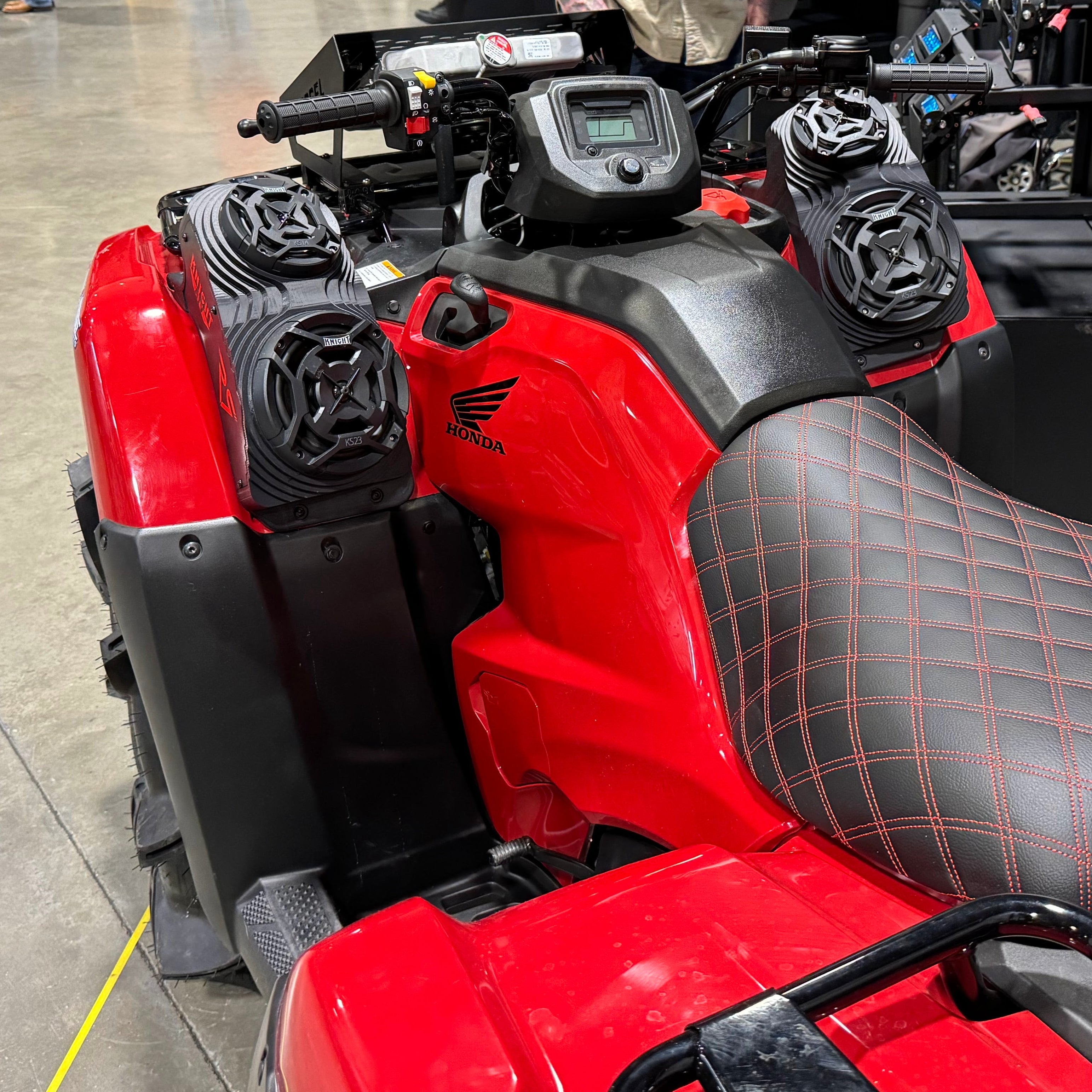 Photo of Honda Rancher (14–25) Bluetooth LED Double ATV Sound System by Knight ATV - Premium Power Sports for UTVs / Side by Sides
