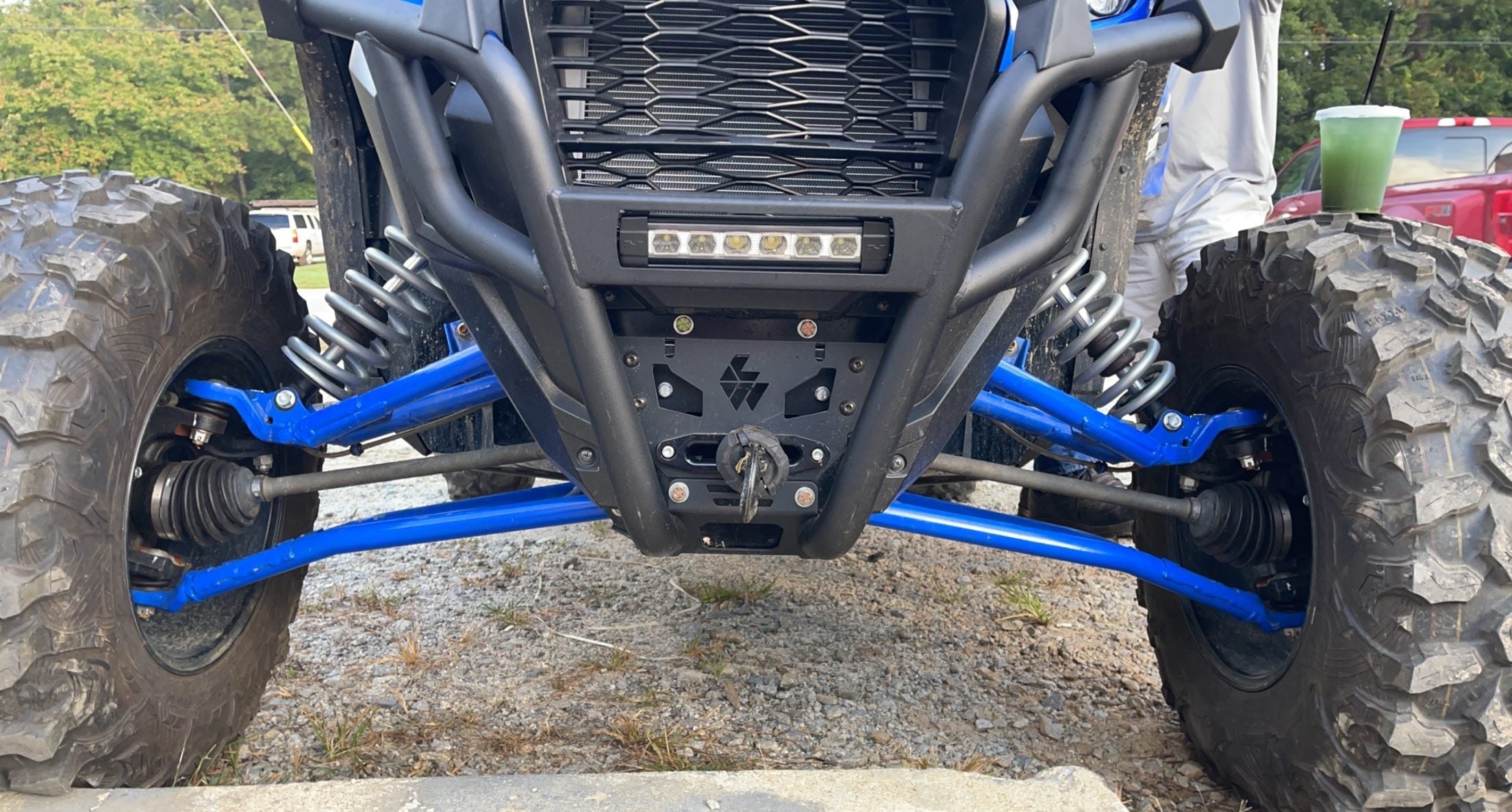 Photo of Kawasaki Winch Mount by L&W Fab - Premium Accessories for UTVs / Side by Sides