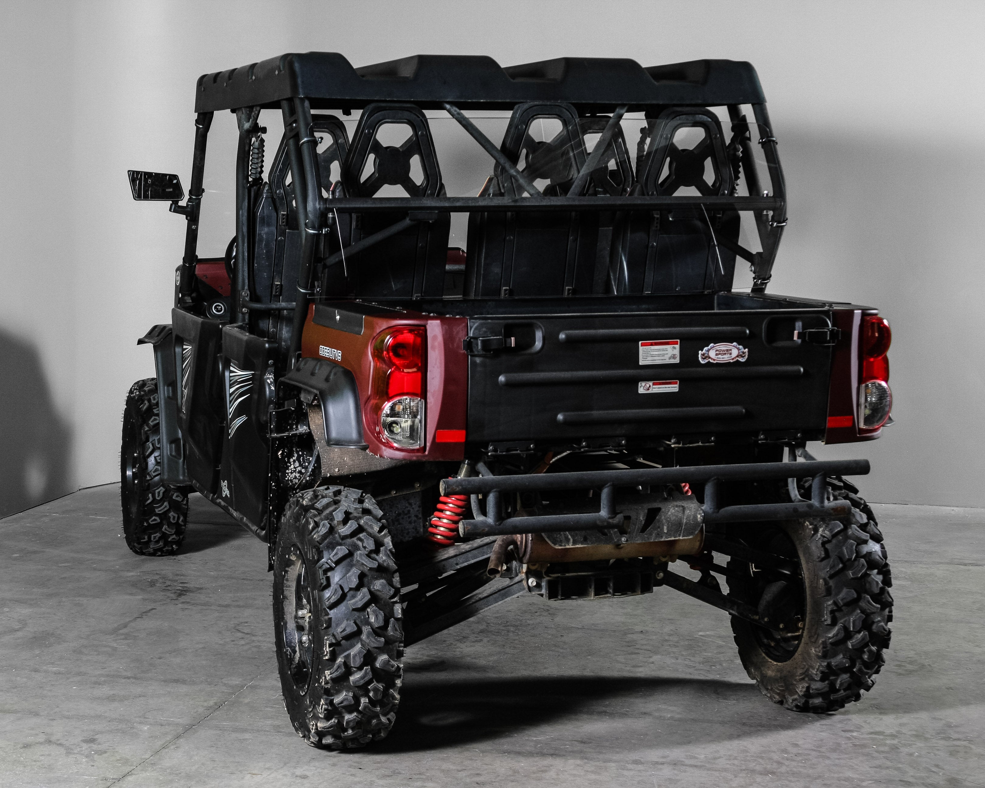 Photo of TK00143 ODES DOMINATOR X REAR UTV WINDSHIELD - STANDARD 3/16" by TerraRider UTV Windshields & Accessories - Premium for UTVs / Side by Sides