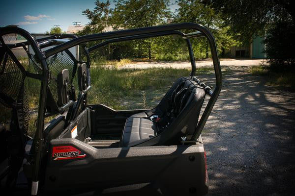 Photo of Honda Pioneer 700 Back Seat and Roll Cage Kit (2014-2024) by UTV Mountain Accessories - Premium Backseat and Roll Cage for UTVs / Side by Sides