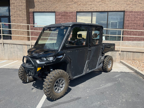 Photo of CANAM DEFENDER 4-SEAT Cab Enclosure "THE VAULT" 2016+ Upper Side Doors & Panels to go with Super ATV Doors (Patent Pending) by Dirt Warrior Accessories - Premium VAULT for UTVs / Side by Sides