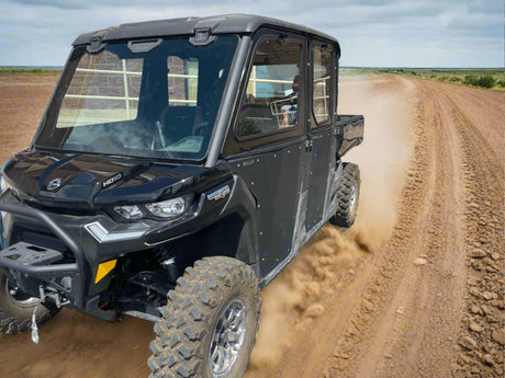 Photo of CANAM DEFENDER 4-SEAT Cab Enclosure "THE VAULT" 2016+ Upper Side Doors & Panels to go with Super ATV Doors (Patent Pending) by Dirt Warrior Accessories - Premium VAULT for UTVs / Side by Sides