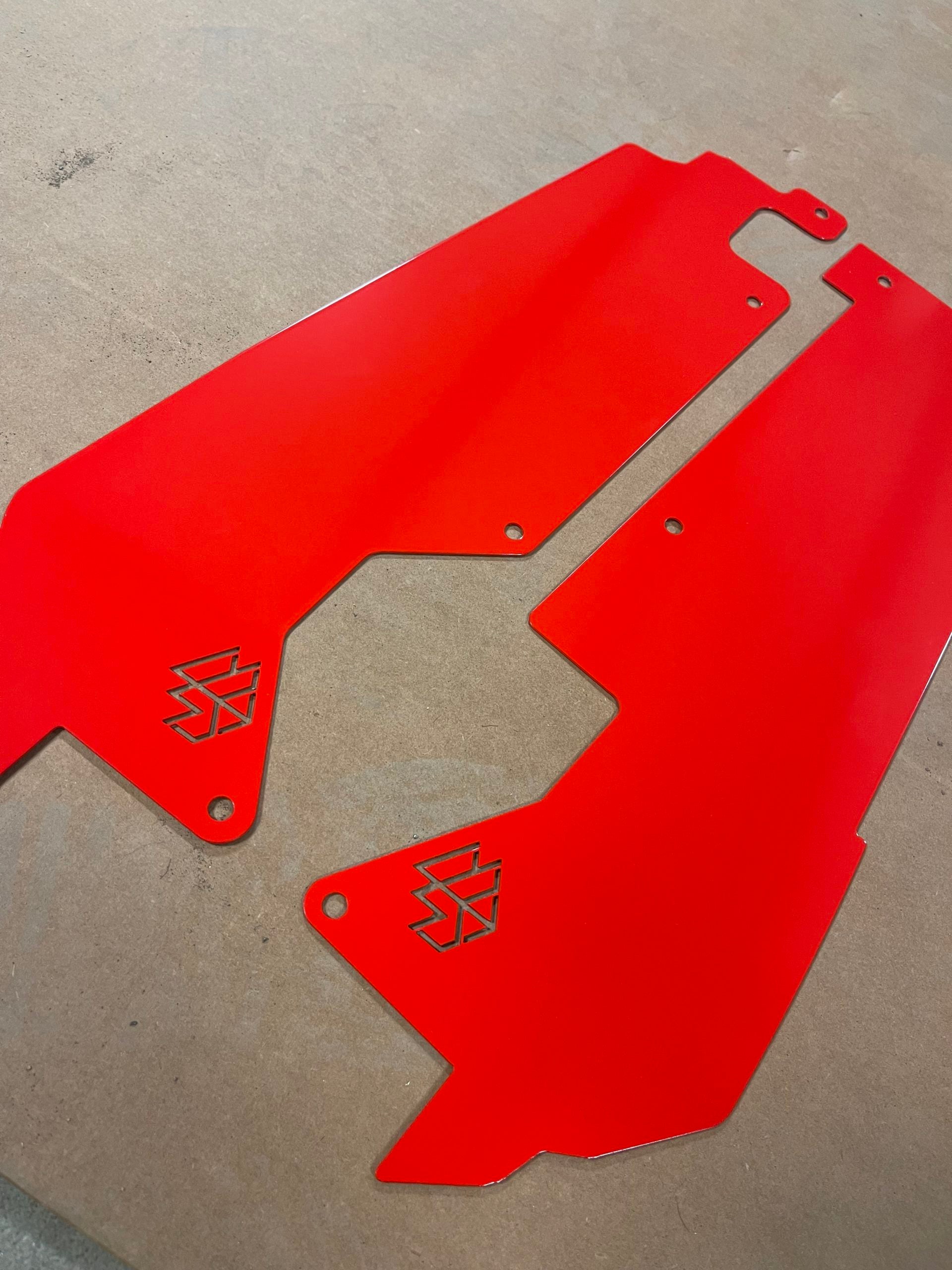 Photo of L&W Rear Inner Fender Mud Guard- PRO XP/ TURBO R by L&W Fab - Premium Fenders & Fender Guards for UTVs / Side by Sides