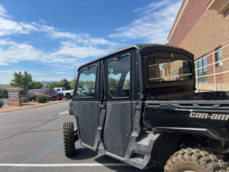 Photo of CANAM DEFENDER 4-SEAT Cab Enclosure "THE VAULT" 2016+ Upper Side Doors & Panels to go with Super ATV Doors (Patent Pending) by Dirt Warrior Accessories - Premium VAULT for UTVs / Side by Sides
