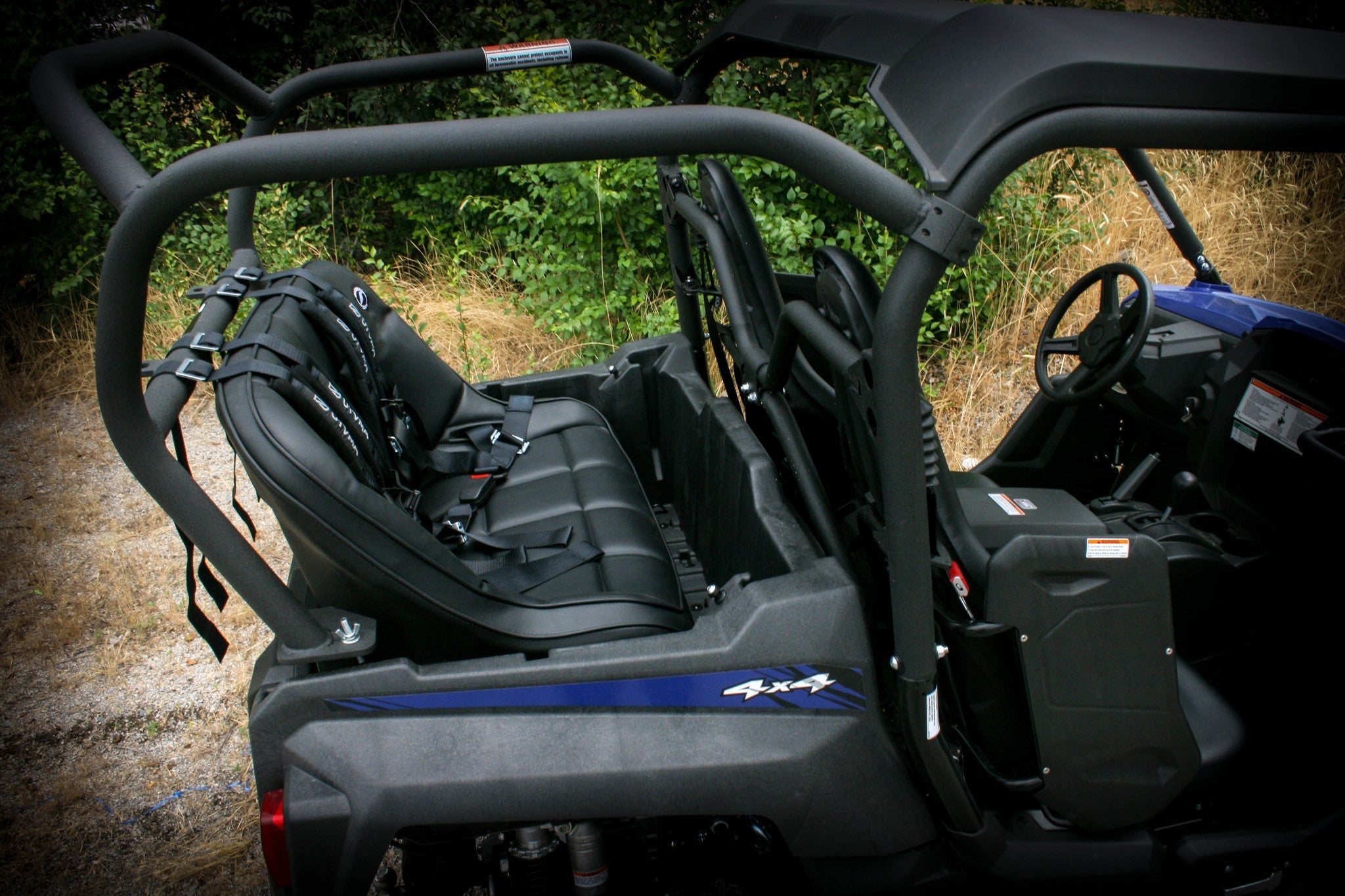 Photo of Yamaha Wolverine Backseat and Roll Cage Kit (2016-2018) by UTV Mountain Accessories - Premium Roll Cages for UTVs / Side by Sides