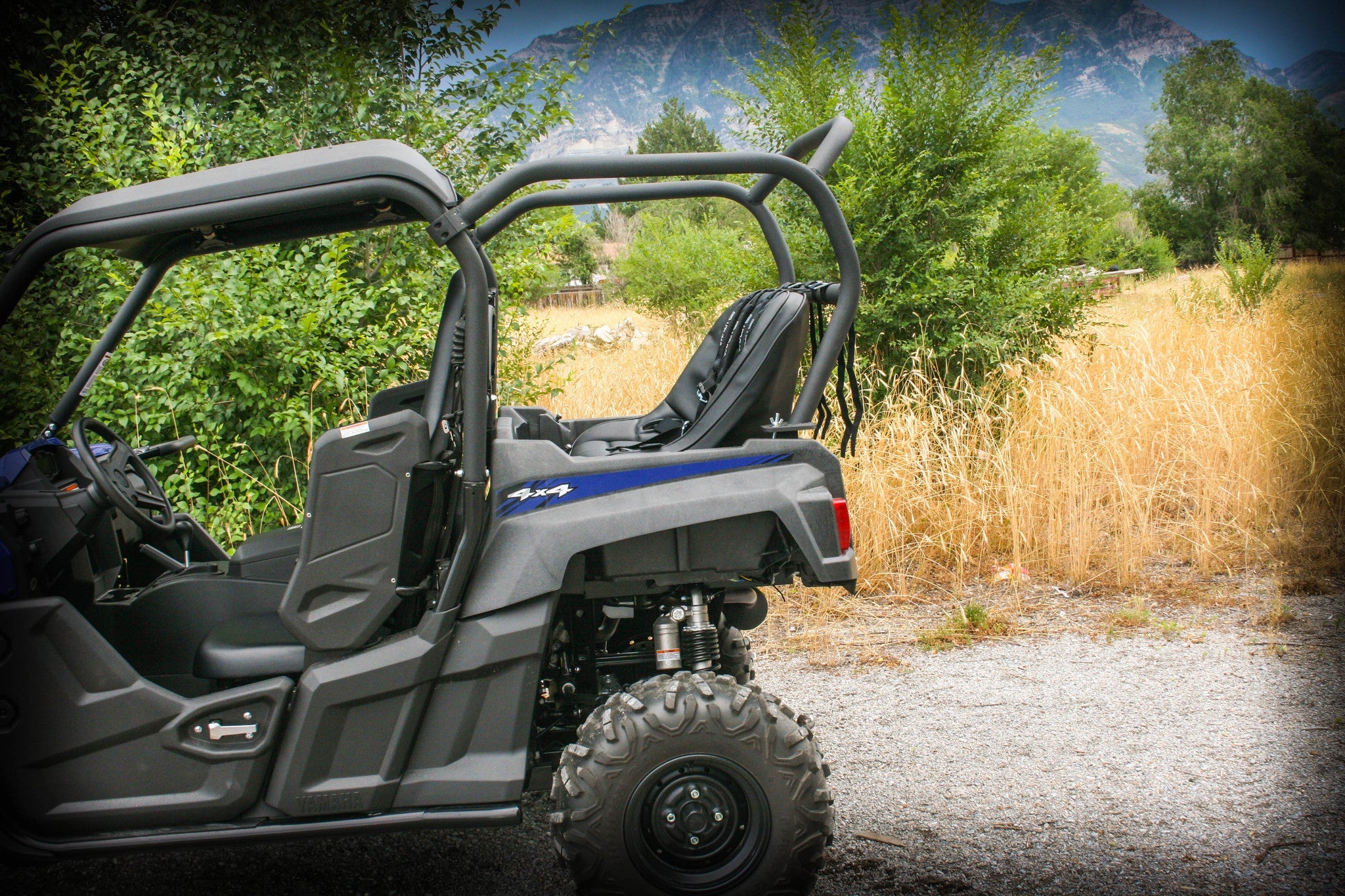 Photo of Yamaha Wolverine Backseat and Roll Cage Kit (2016-2018) by UTV Mountain Accessories - Premium Roll Cages for UTVs / Side by Sides