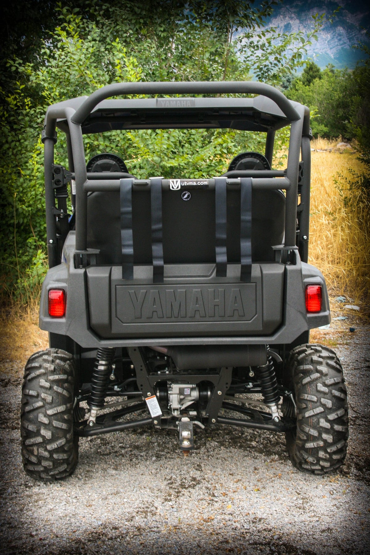Photo of Yamaha Wolverine Backseat and Roll Cage Kit (2016-2018) by UTV Mountain Accessories - Premium Roll Cages for UTVs / Side by Sides