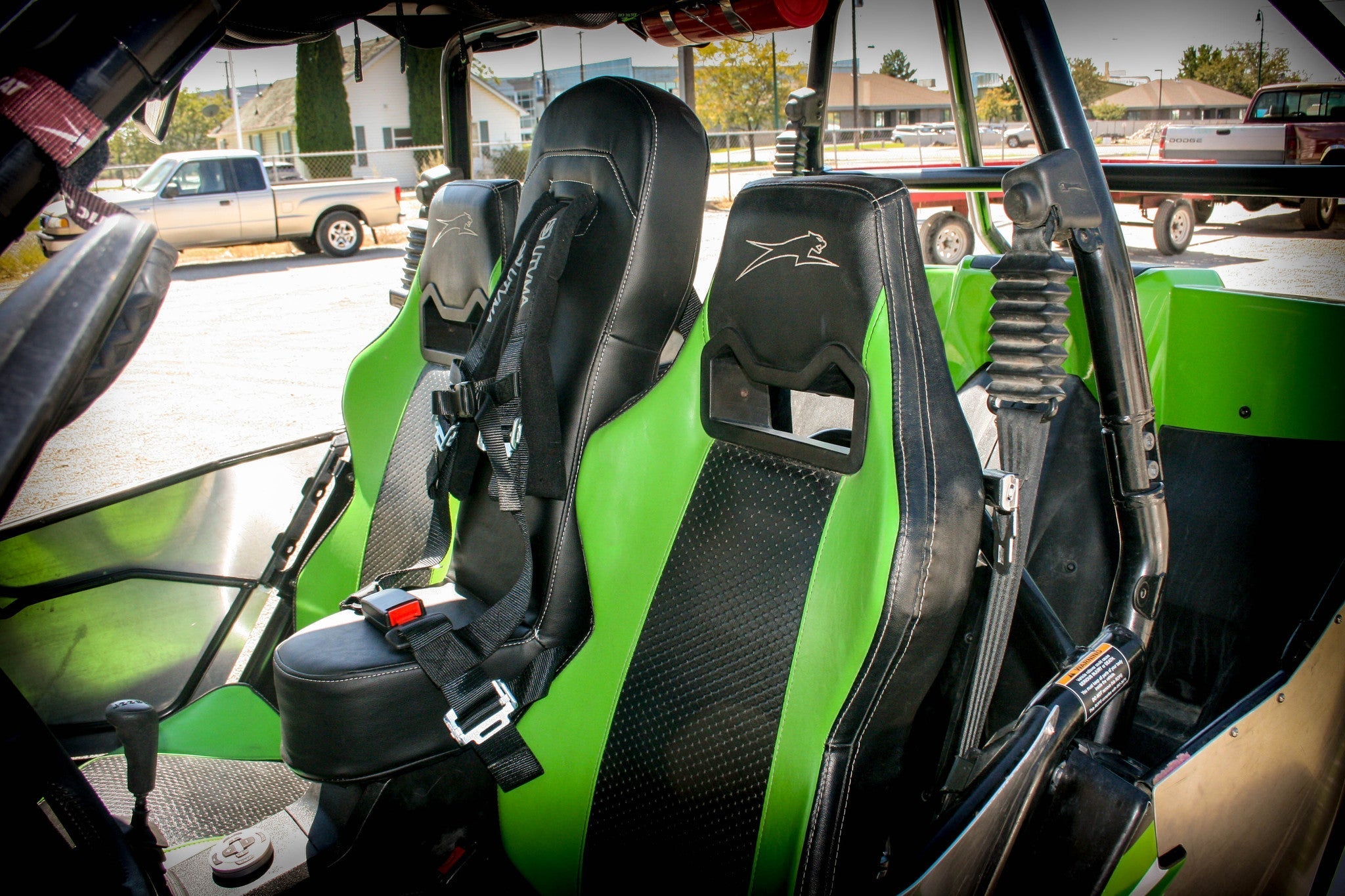 Photo of Wildcat 4 1000 Front Bump Seat (2013-2022) by UTV Mountain Accessories - Premium Bump Seats for UTVs / Side by Sides