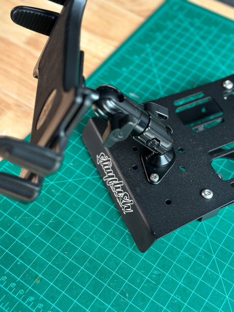 Photo of StayFlush Canam X3 Dash Device Mount by StayFlush Motorsports - Premium Dash Accessories for UTVs / Side by Sides