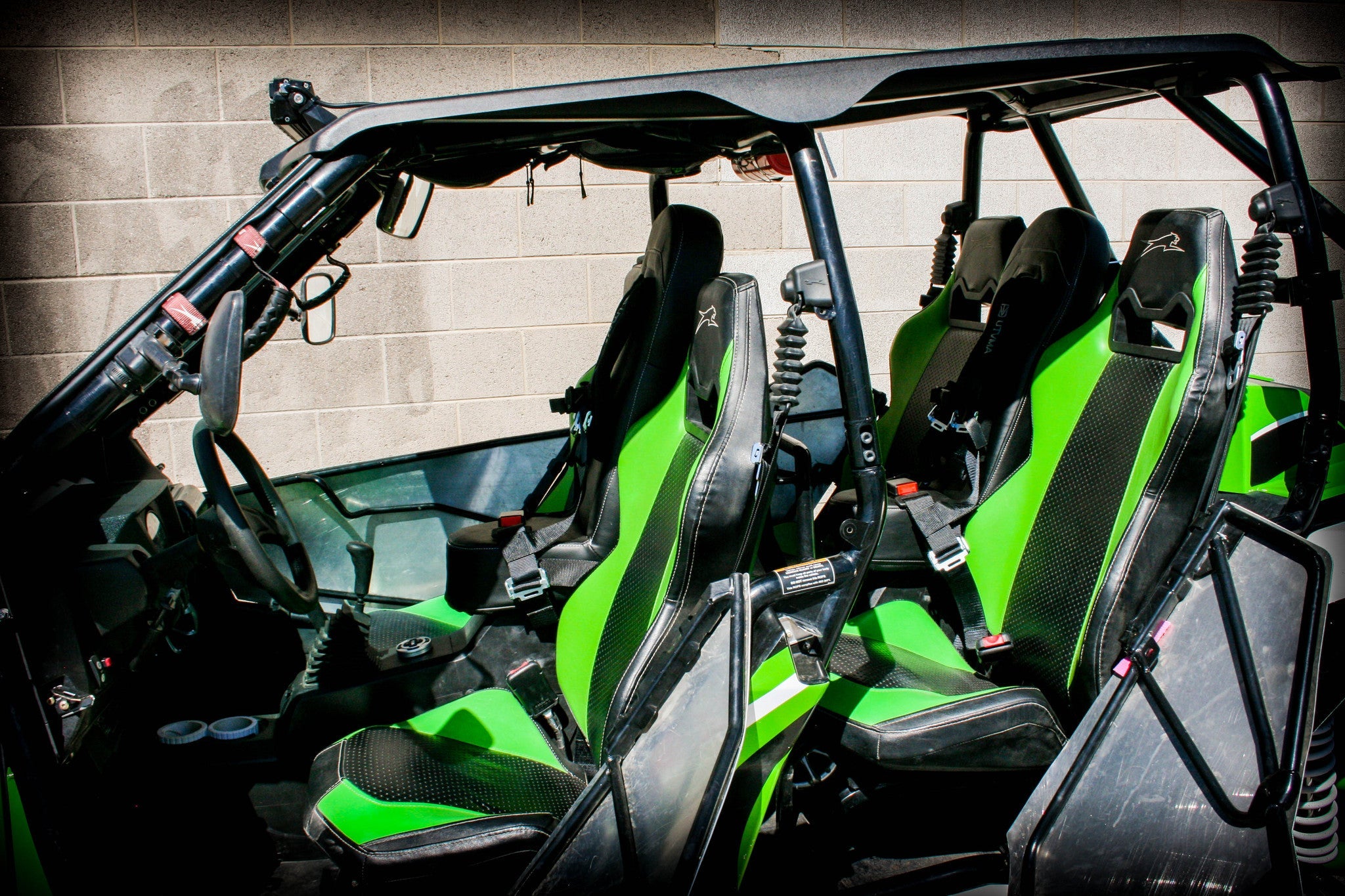 Photo of Wildcat 4 1000 Rear Bump Seat (2013-2022) by UTV Mountain Accessories - Premium Bump Seats for UTVs / Side by Sides
