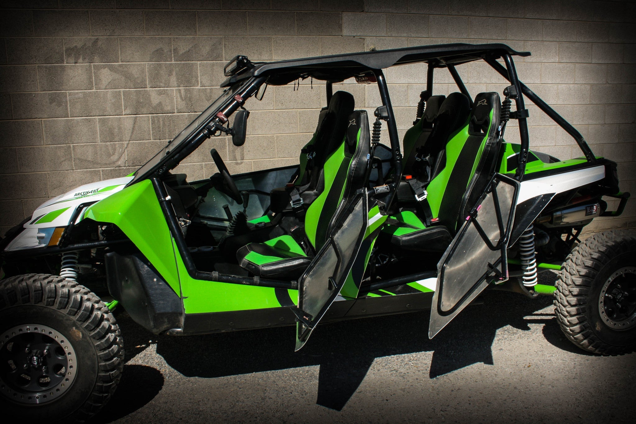 Photo of Wildcat 4 1000 Rear Bump Seat (2013-2022) by UTV Mountain Accessories - Premium Bump Seats for UTVs / Side by Sides