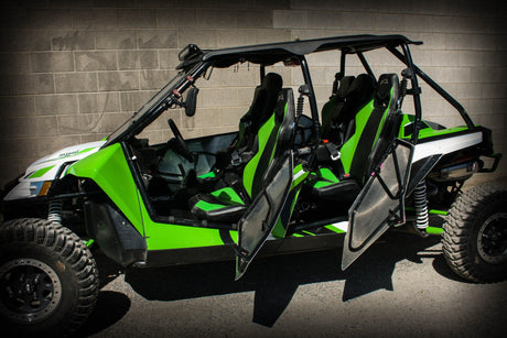 Photo of Wildcat 4 1000 Rear Bump Seat (2013-2022) by UTV Mountain Accessories - Premium Bump Seats for UTVs / Side by Sides