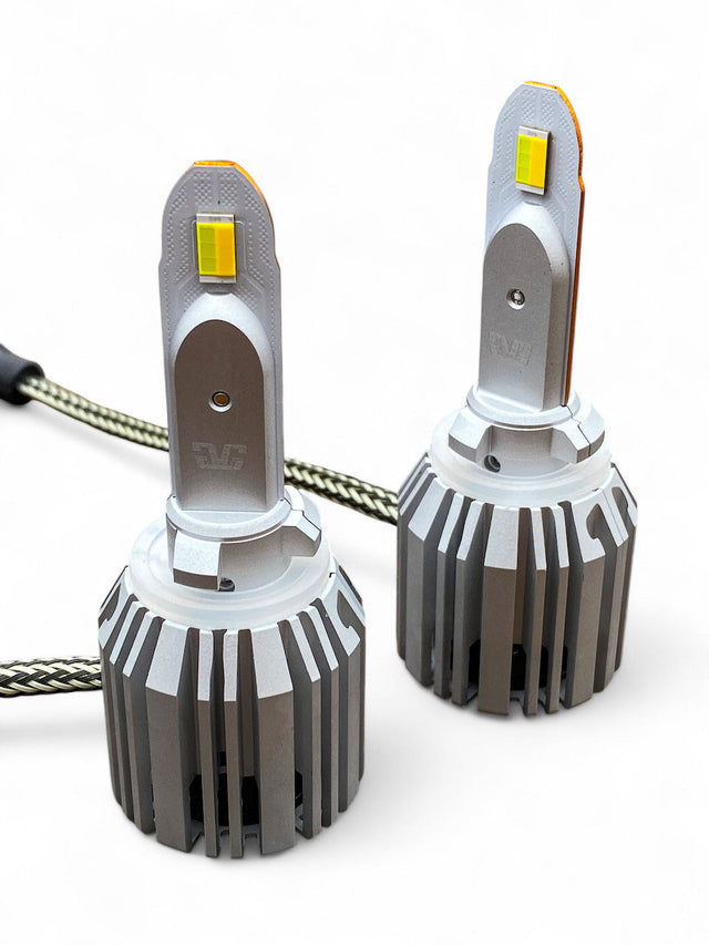 Photo of G4-RS 3 Color LED Headlight Bulbs White/Yellow/Amber by GGLighting - Premium for UTVs / Side by Sides