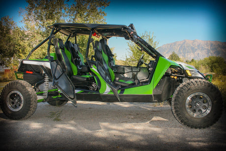 Photo of Wildcat 4 1000 Rear Bump Seat (2013-2022) by UTV Mountain Accessories - Premium Bump Seats for UTVs / Side by Sides