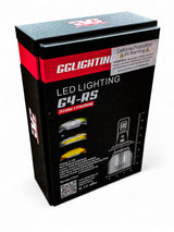 Photo of G4-RS 3 Color LED Headlight Bulbs White/Yellow/Amber by GGLighting - Premium for UTVs / Side by Sides