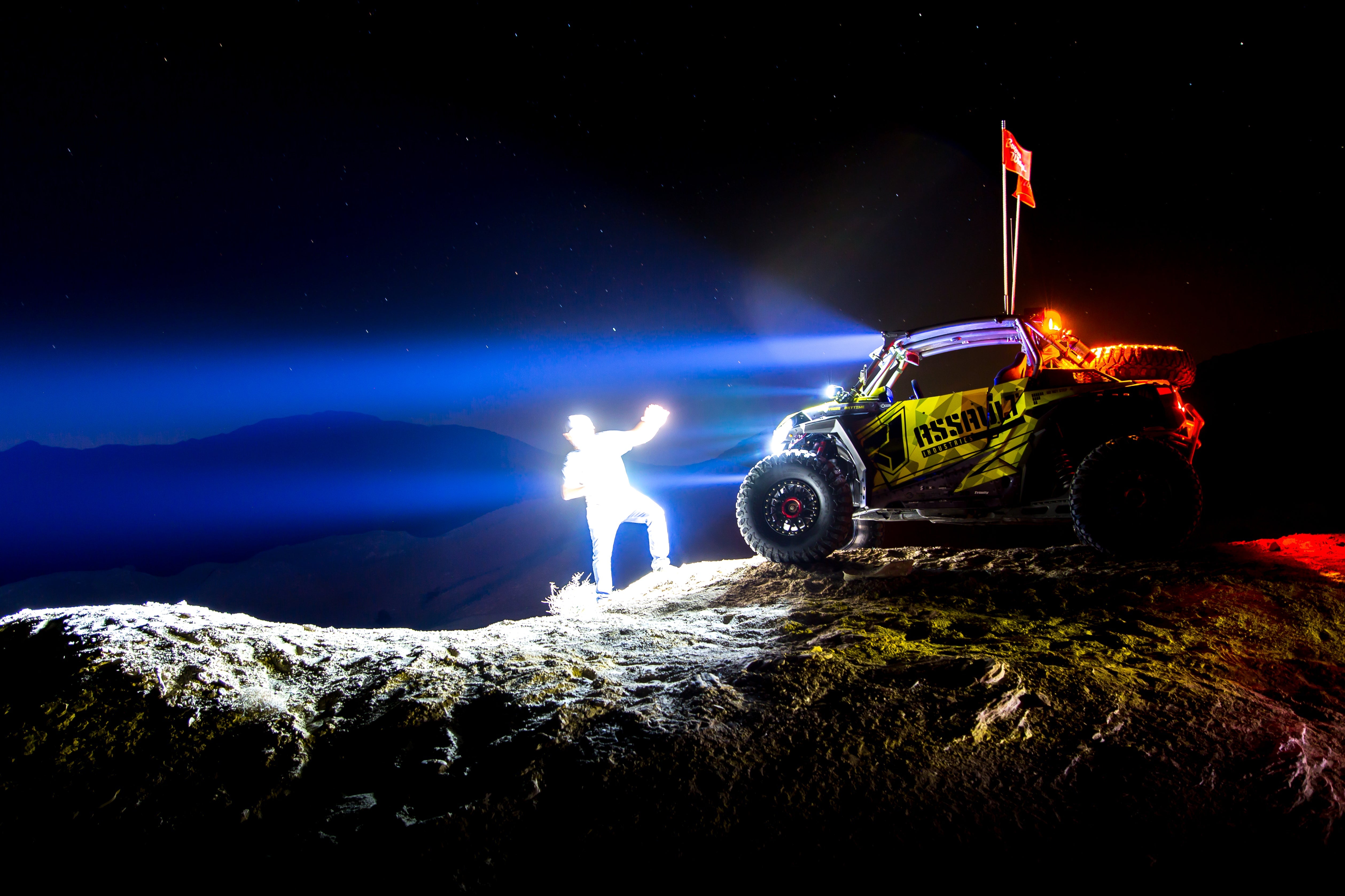 Photo of 2014-2018 Polaris RZR XP1000/XP Turbo/S/RS1 Factory LED Headlight Upgrade Kit by Vision X Off-Road - Premium Vehicle Specific Kit for UTVs / Side by Sides