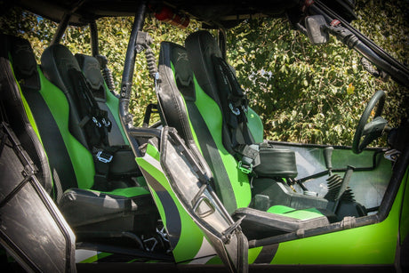 Photo of Wildcat 4 1000 Front Bump Seat (2013-2022) by UTV Mountain Accessories - Premium Bump Seats for UTVs / Side by Sides