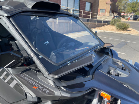 Photo of CANAM MAV R FRONT WINDSHIELD 2024+ by Dirt Warrior Accessories - Premium WINDSHIELD for UTVs / Side by Sides