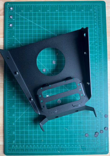 Photo of StayFlush Cyclops/Auxbeam Mount by StayFlush Motorsports - Premium Dash Accessories for UTVs / Side by Sides
