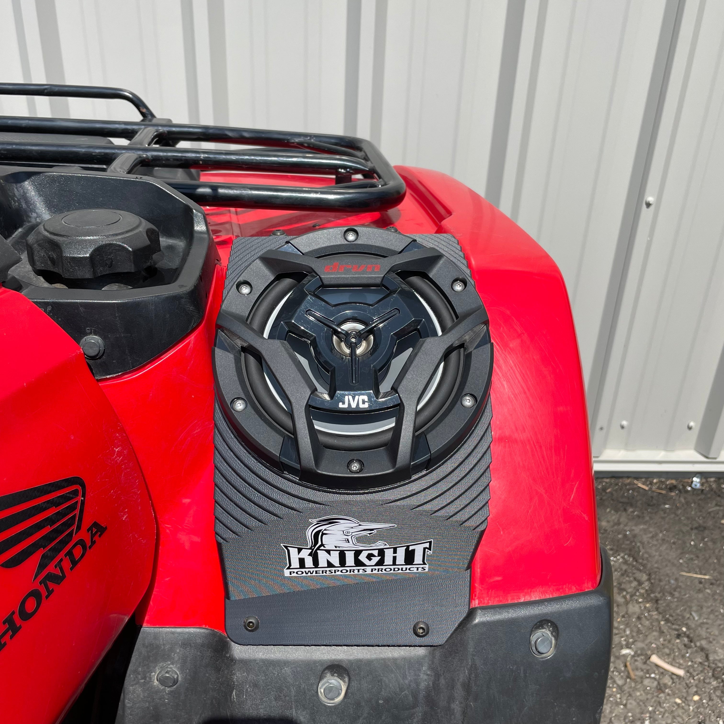 Photo of 2014+ Honda Foreman and Rubicon 420/500/520 Fender Speaker Housings Only by Knight ATV - Premium Audio for UTVs / Side by Sides