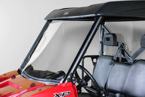 Photo of Polaris Ranger Full Size 570/900/1000 Full 1/4" - Scratch Resistant Windshield - Pro Fit Cage by UTV Windshields - Premium Windshields for UTVs / Side by Sides