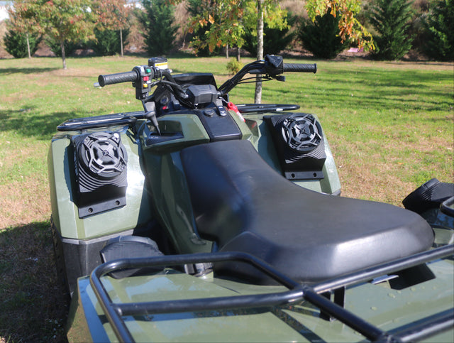 Photo of Tracker Offroad 570 (17–22) Bluetooth LED ATV Surround Sound System by Knight ATV - Premium Power Sports for UTVs / Side by Sides