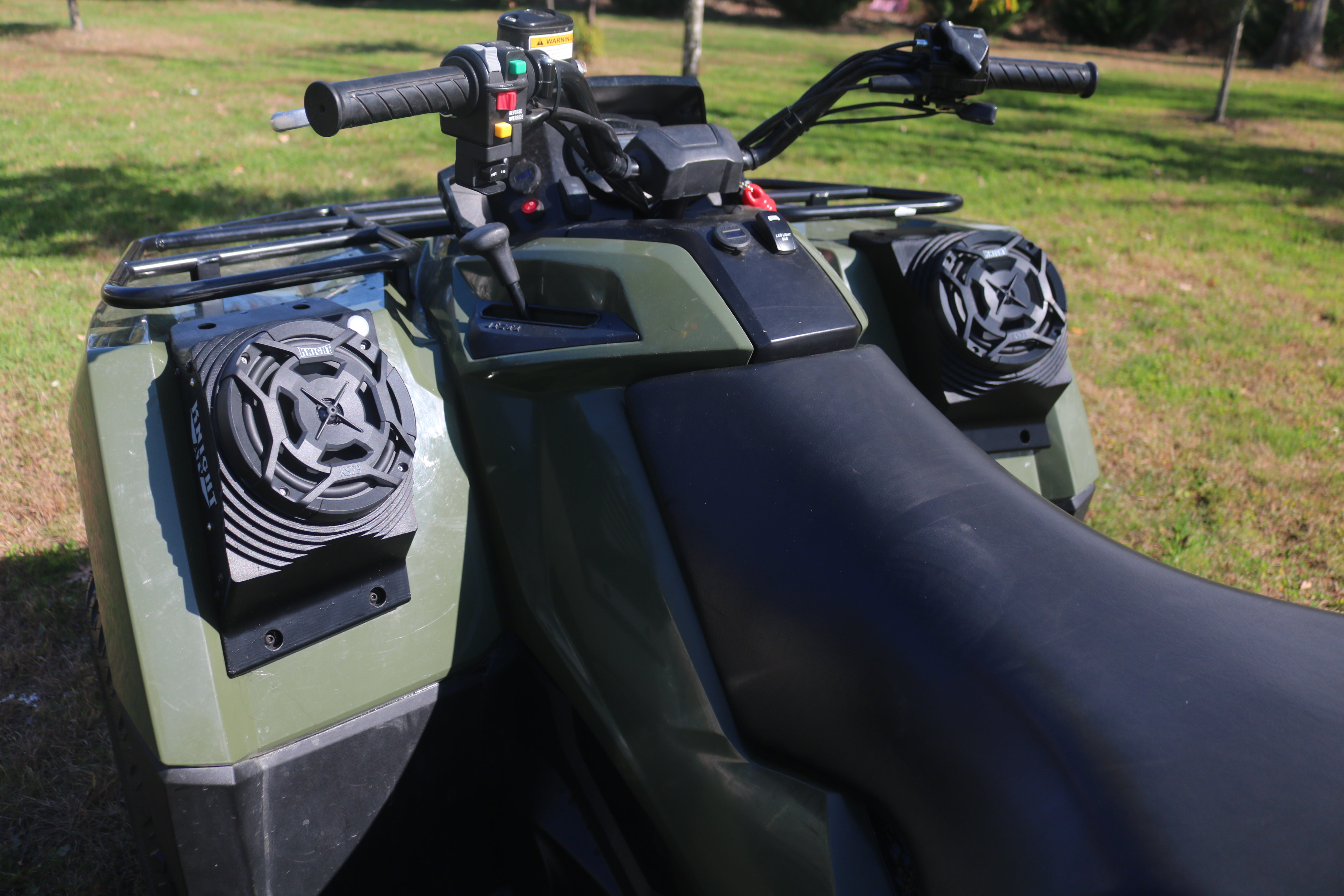 Photo of Tracker Offroad 570 (17–22) Bluetooth LED ATV Sound System by Knight ATV - Premium Power Sports for UTVs / Side by Sides