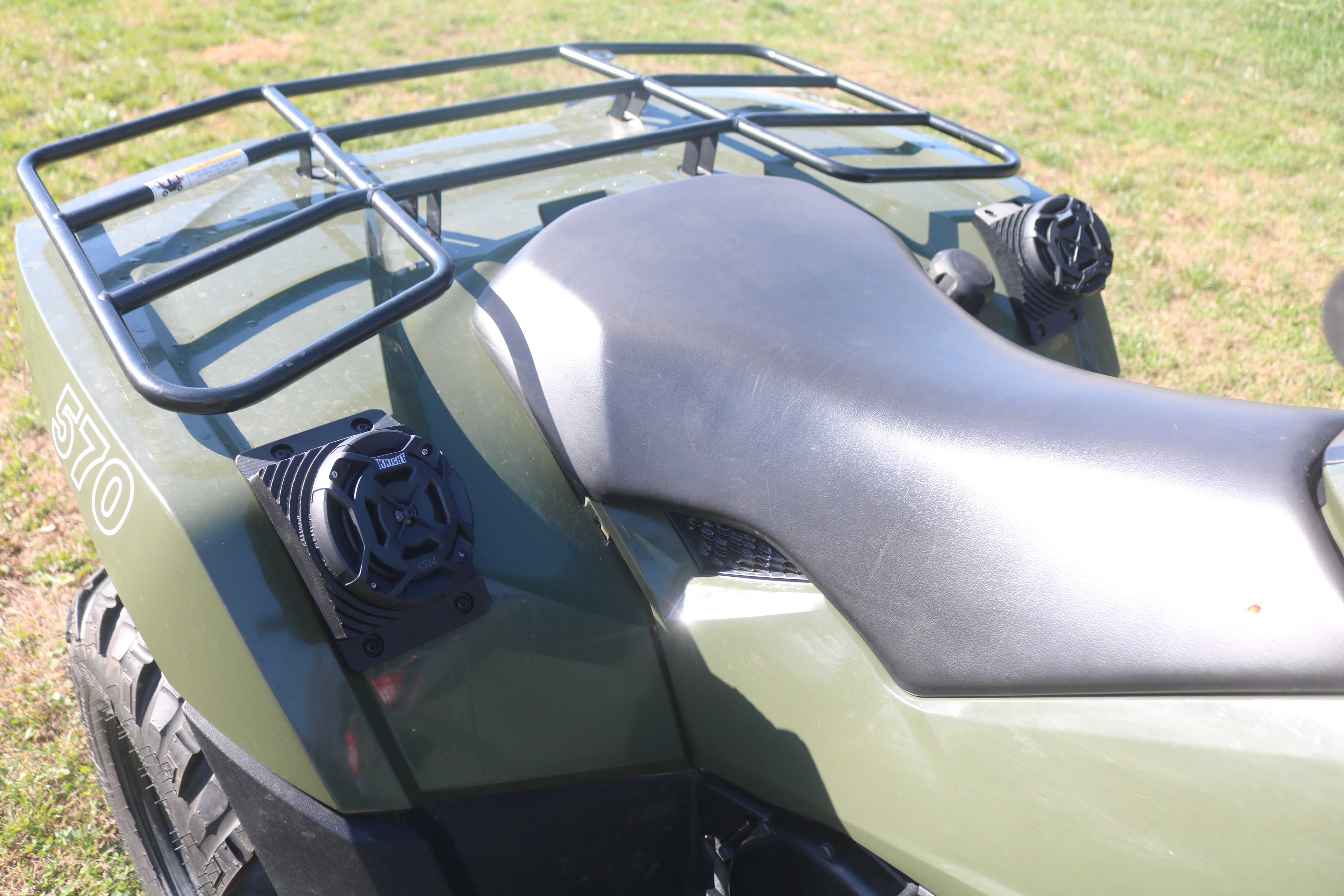 Photo of Tracker Offroad 570 (17–22) Bluetooth LED ATV Surround Sound System by Knight ATV - Premium Power Sports for UTVs / Side by Sides