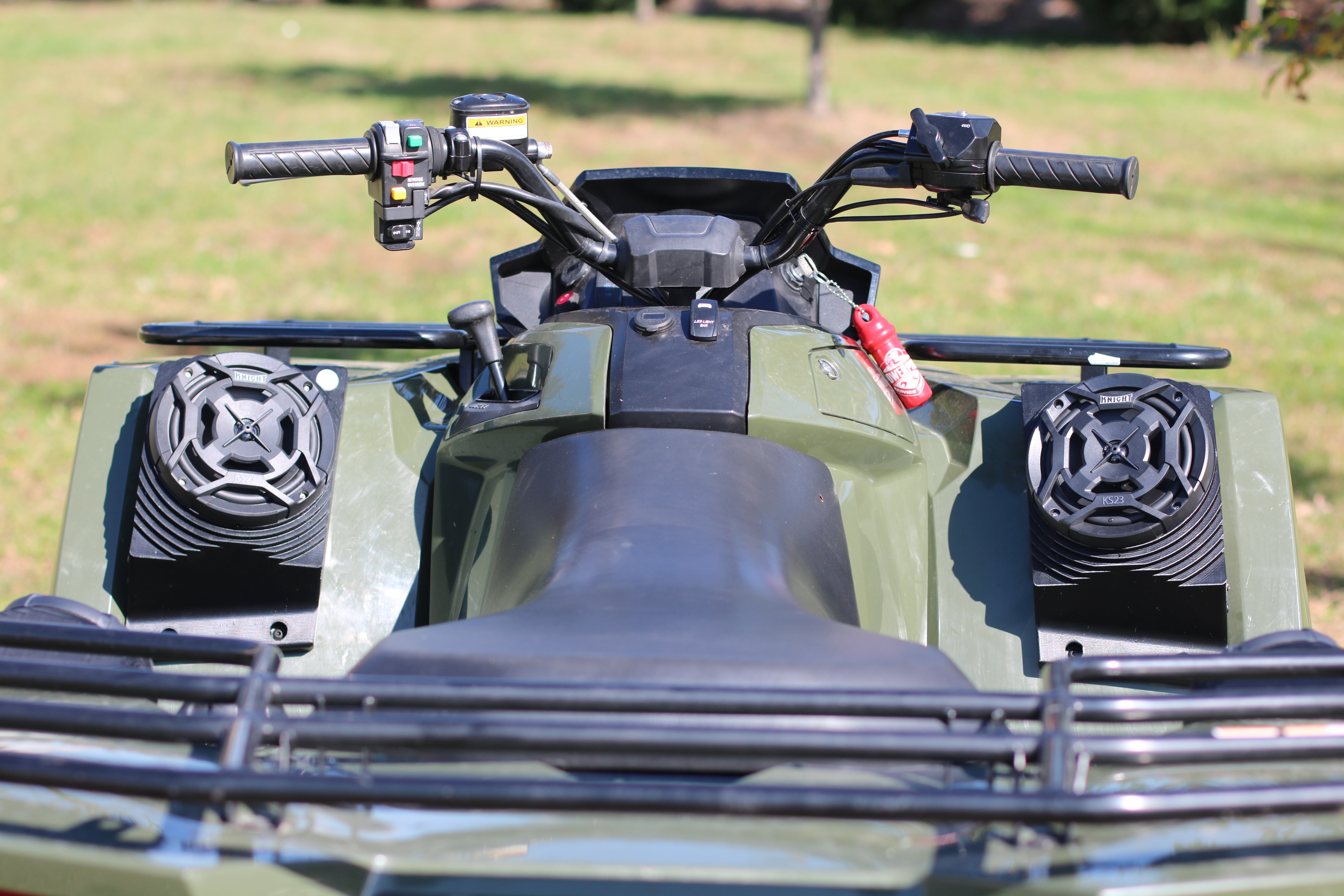 Photo of Tracker Offroad 570 (17–22) Bluetooth LED ATV Sound System by Knight ATV - Premium Power Sports for UTVs / Side by Sides