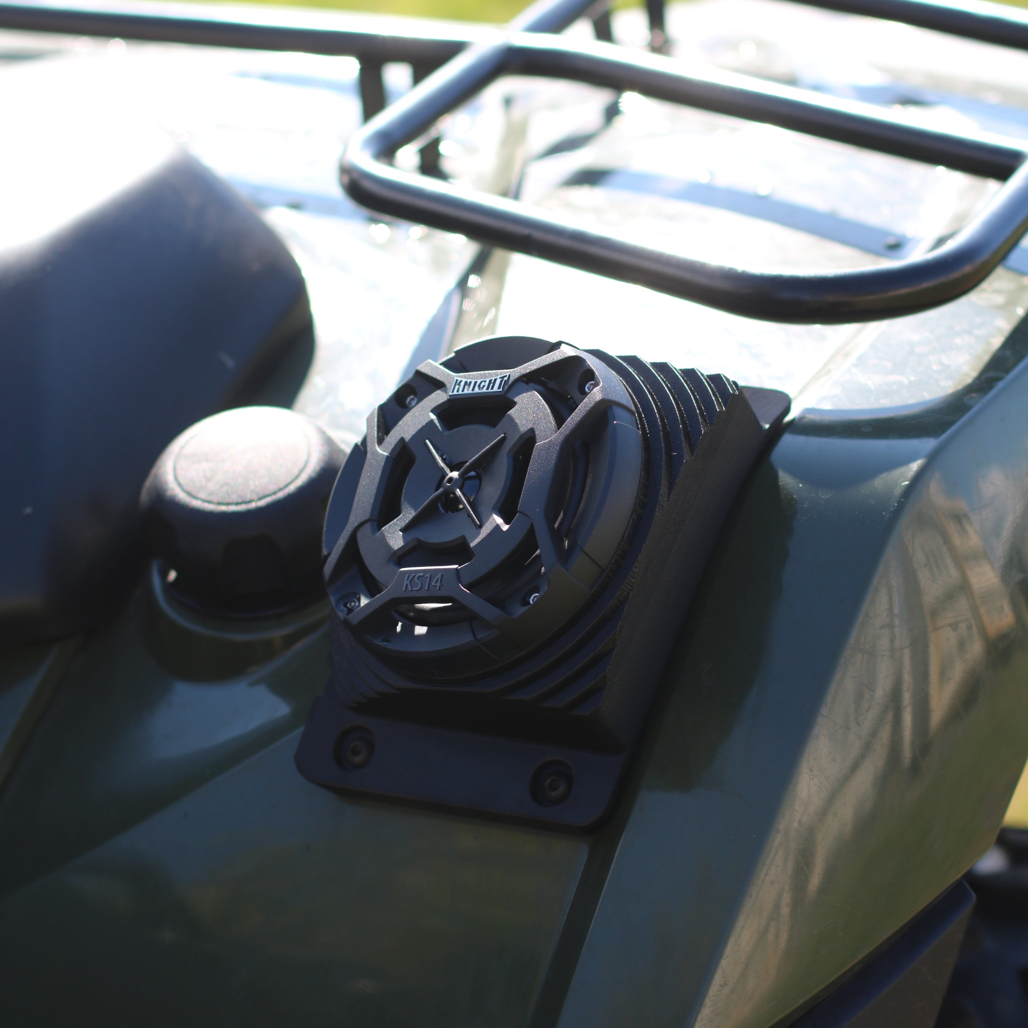 Photo of Tracker Offroad 570 (17–22) Bluetooth LED ATV Surround Sound System by Knight ATV - Premium Power Sports for UTVs / Side by Sides