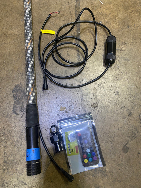 Photo of Factory Refurbished 4' LED Whip #6 by GGLighting - Premium for UTVs / Side by Sides