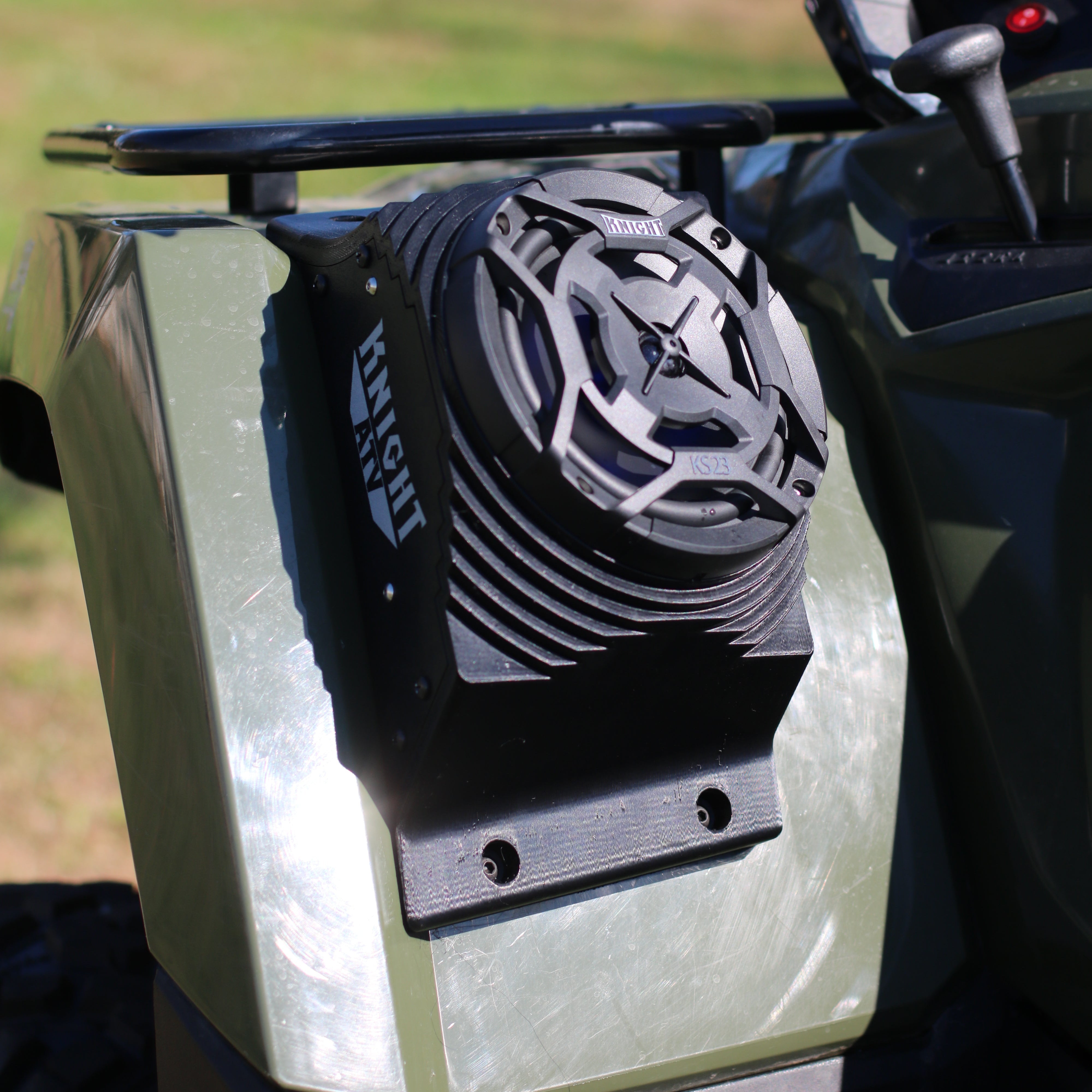 Photo of Tracker Offroad 570 (17–22) Bluetooth LED ATV Sound System by Knight ATV - Premium Power Sports for UTVs / Side by Sides